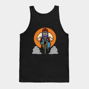 Bike on sunset Tank Top